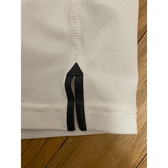 RHONE White Commuter Long Sleeve Polo Shirt XXL - Picture 4 of 9